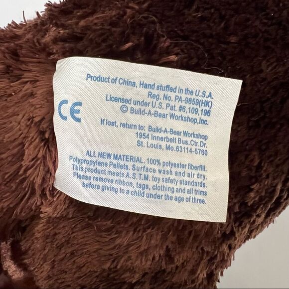 Build A Bear Monkey plush EUC - Picture 6 of 7